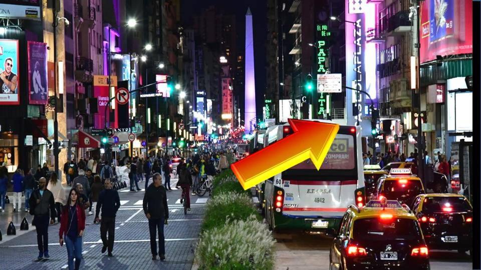 Corrientes Av, best location Buenos Aires Eksteriør billede