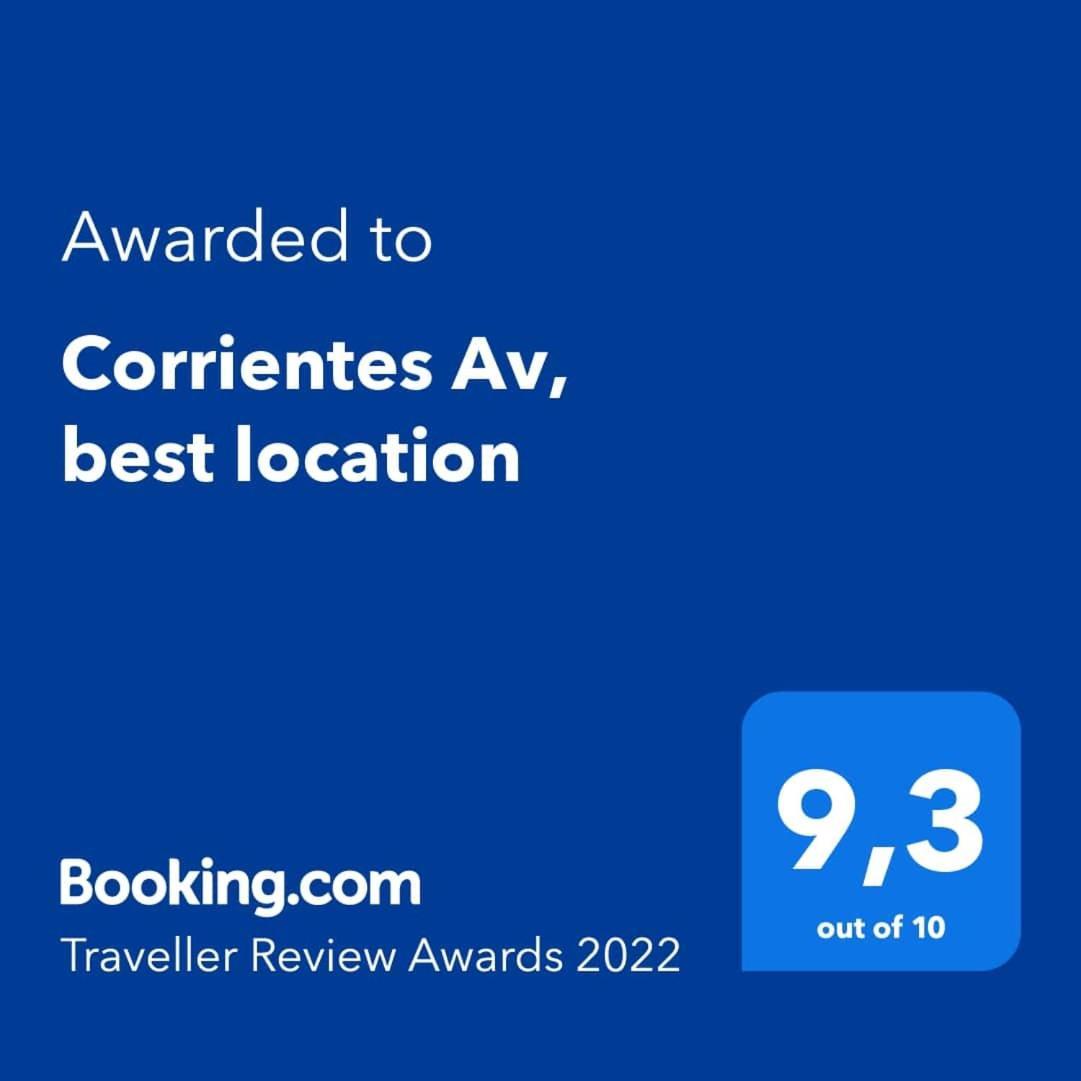 Corrientes Av, best location Buenos Aires Eksteriør billede